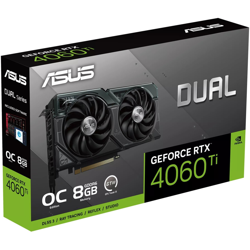 Відеокарта ASUS GeForce RTX4060Ti 8Gb DUAL OC (DUAL-RTX4060TI-O8G) - зображення 12