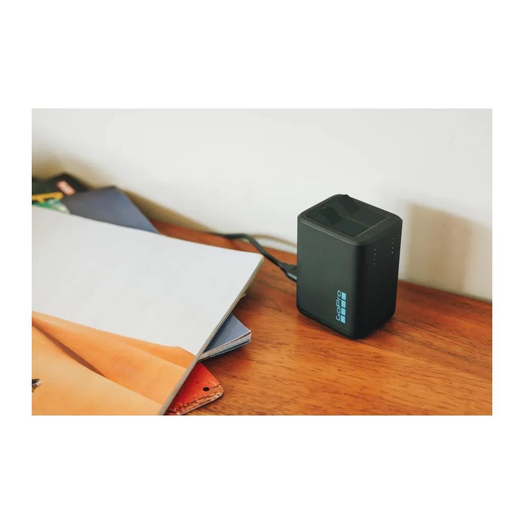 Аксесуар до екшн-камер GoPro подвійний зарядний пристрій Dual Battery Charger (HERO13 Black) (AEDBD-201-EU) - изображение 3