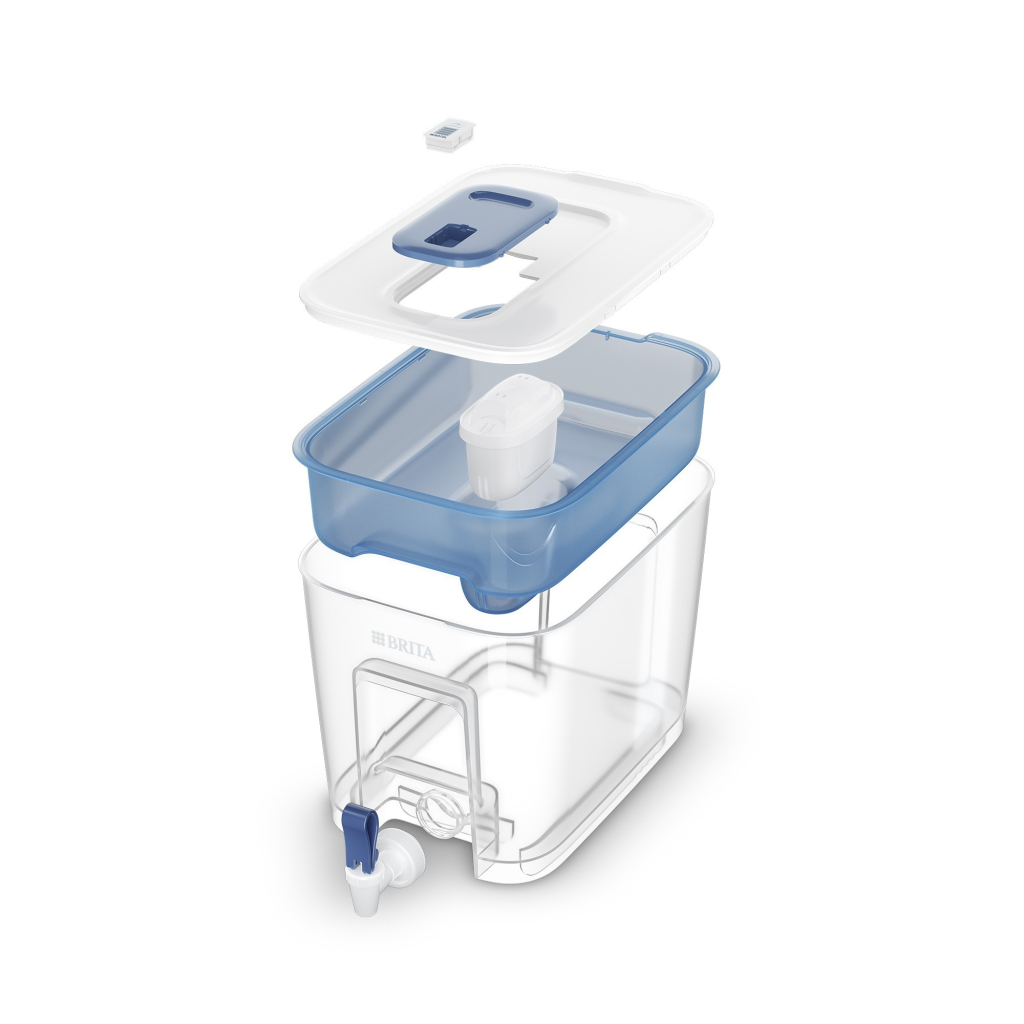 Фільтр-глечик Brita MXPro 8.2л (5.2л очищеної води) з фільтр-картриджем, синій (1052805) - изображение 3