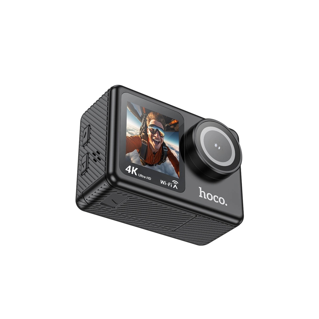 Екшн-камера HOCO DV101 Dual color screen Black (6942007616805) - зображення 4