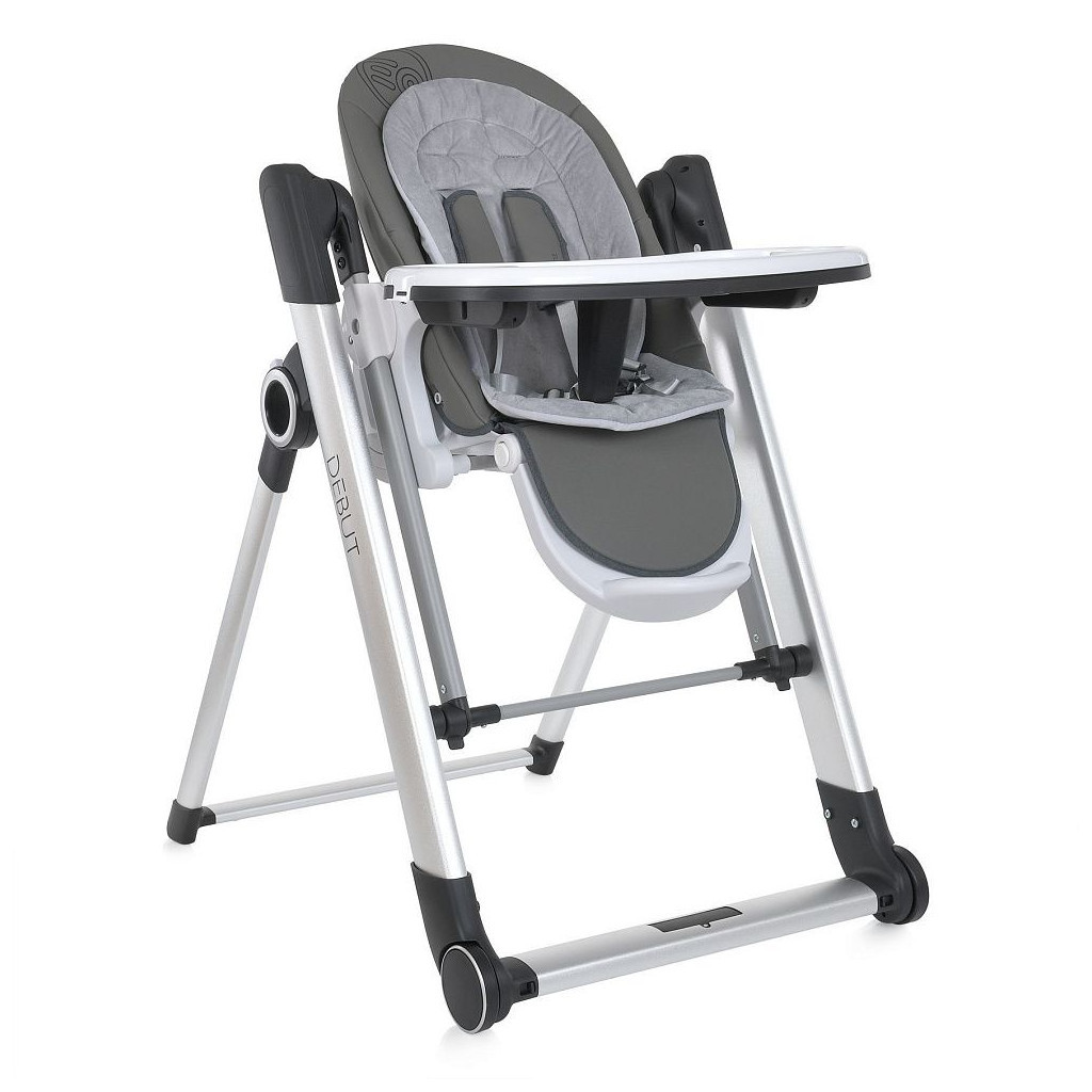 Стілець для годування El Camino DEBUT serious grey (ME 1102 ser. grey) - зображення 1