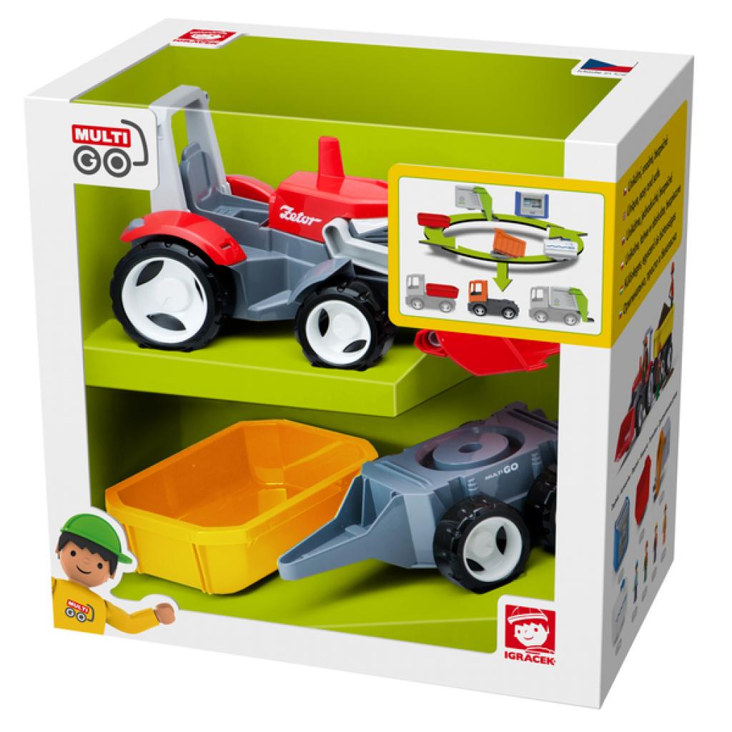 Спецтехніка Multigo EFKO 1 + 2 з ковшем і причепом (27015) - зображення 1