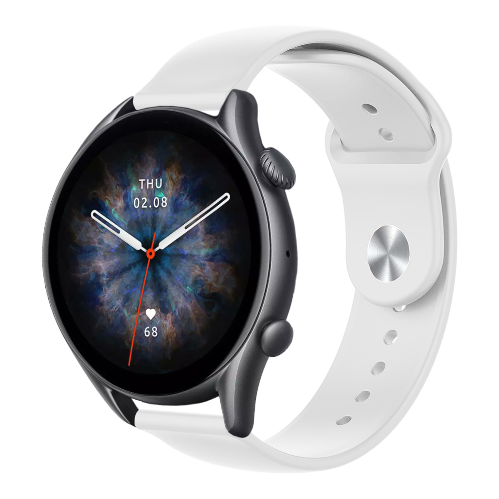 Ремінець до смарт-годинника Armorstandart Silicone Watch Strap 22mm White (ARM80668) - зображення 2