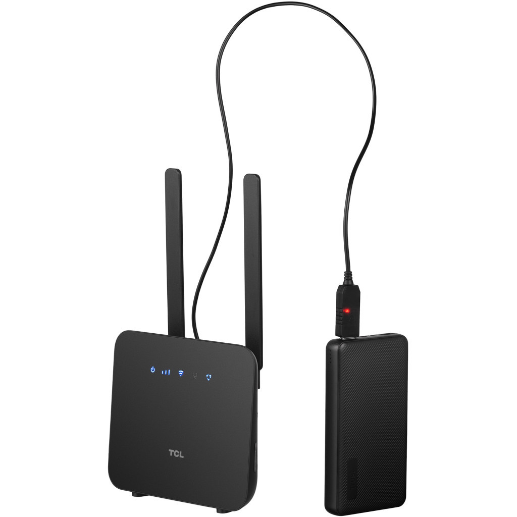 Маршрутизатор TCL LINKHUB 4G LTE Wi-Fi (HH42CV2) + Powerbank + USB кабель (688130251228) - зображення 1