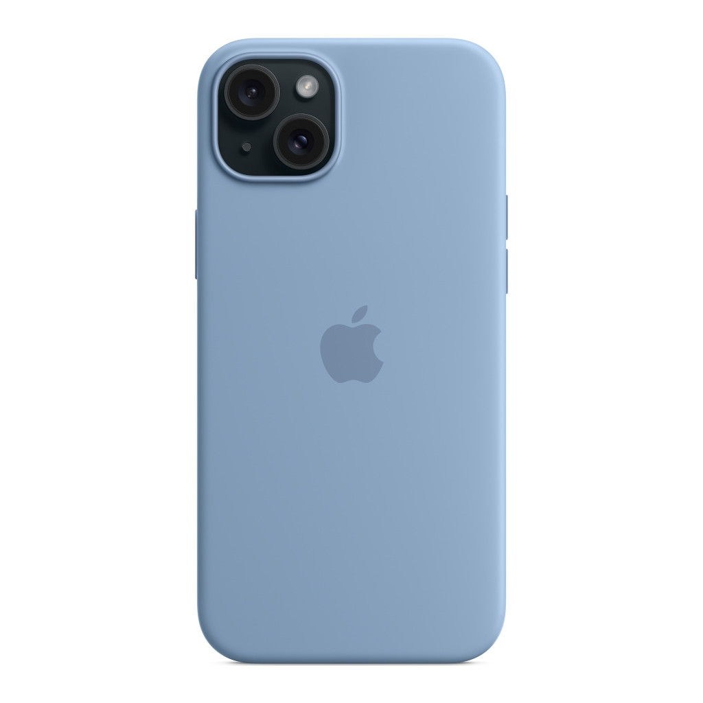 Чохол до мобільного телефона Apple iPhone 15 Plus Silicone Case with MagSafe Winter Blue (MT193ZM/A) - зображення 5
