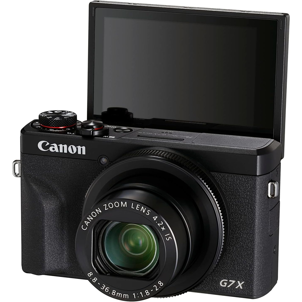 Цифровий фотоапарат Canon Powershot G7 X III Streaming Kit Black (3637C046) - зображення 8