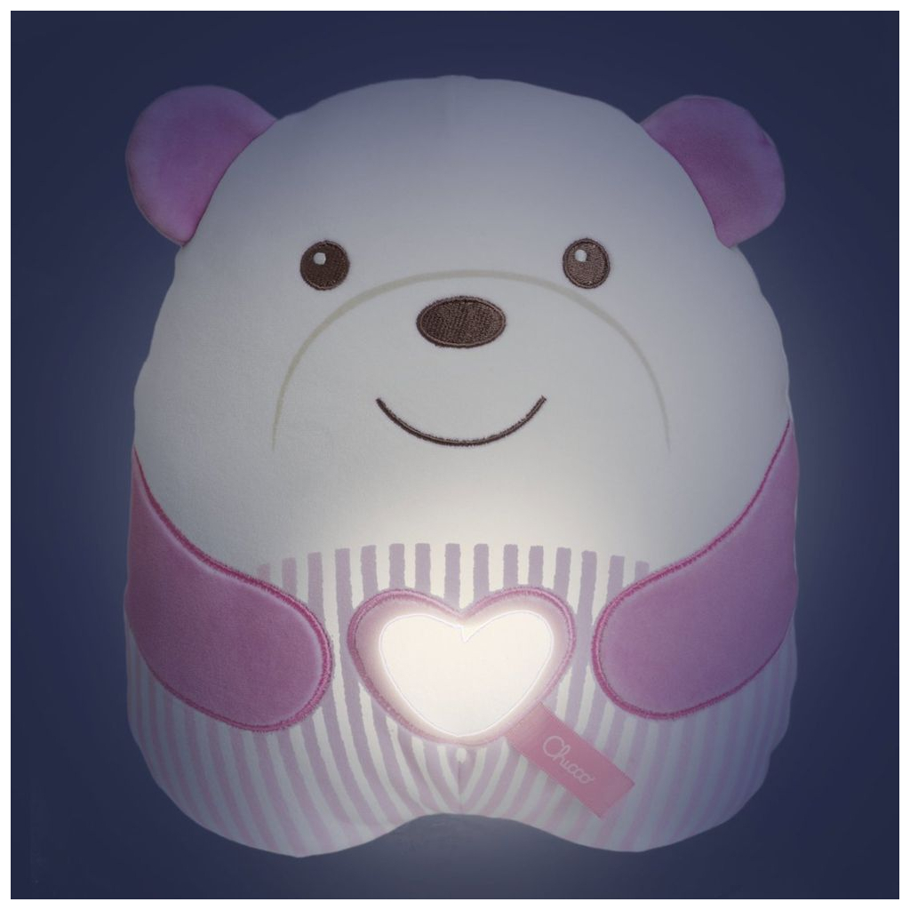 М'яка іграшка Chicco м'яка музична Заспокійливе ведмежа рожевий (12266.10) - зображення 5