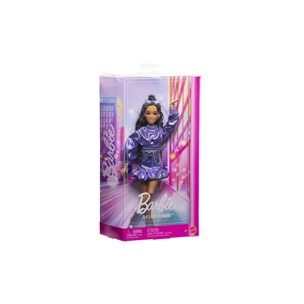 Лялька Barbie Deluxe style Сяючий індиго (JFP42) - зображення 6