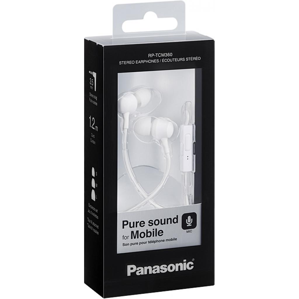 Навушники Panasonic RP-TCM360GCW - зображення 2