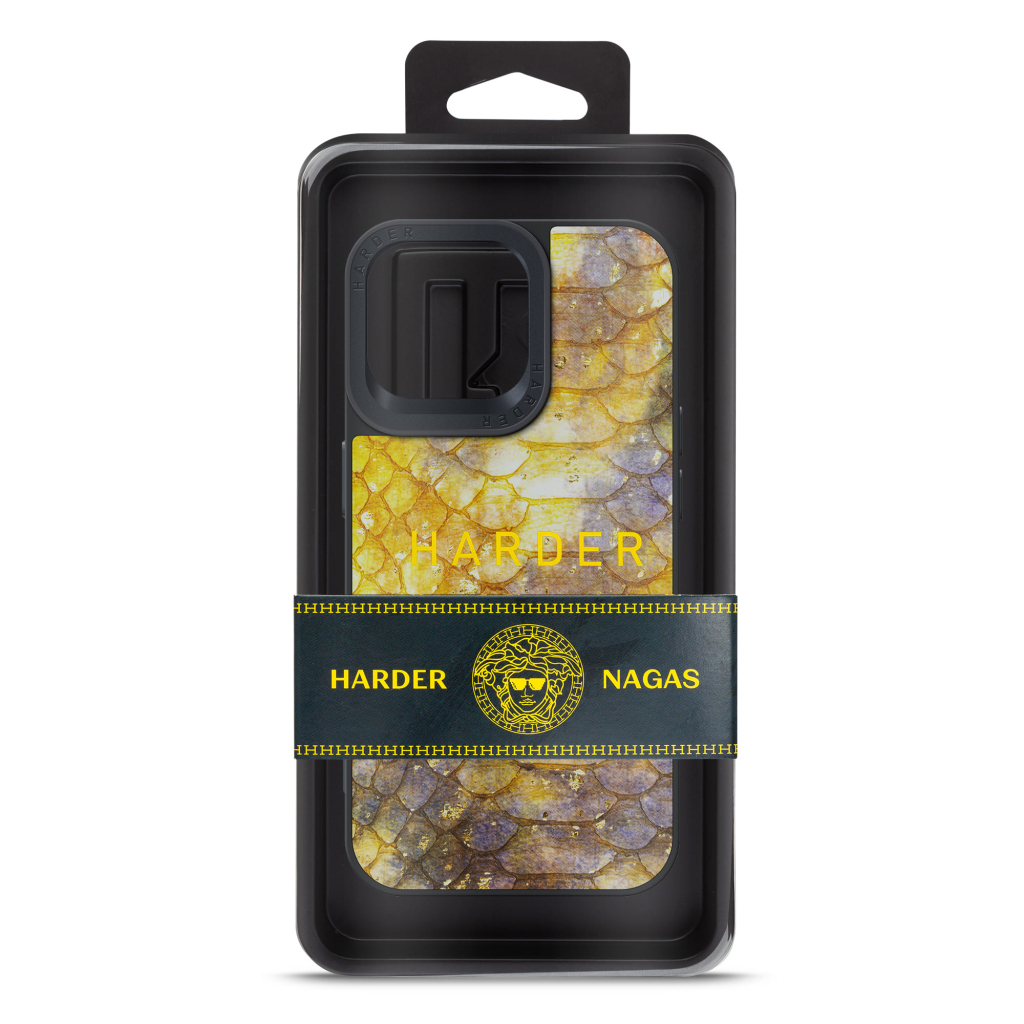Чохол до мобільного телефона Harder Nagas Apple iPhone 14 Pro Max Yellow (ARM76756) - зображення 3