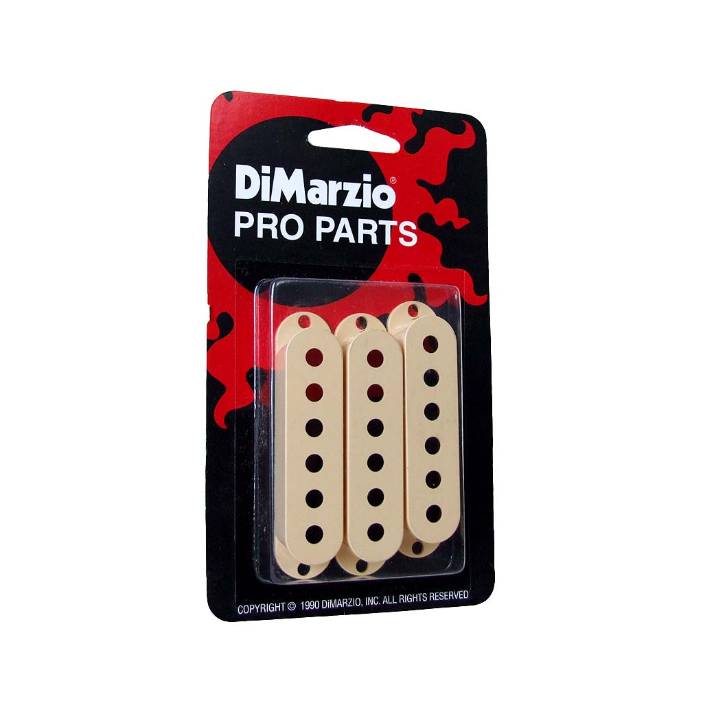Кришка для звукознімача DiMarzio Strat Pickup Covers (Creme) (DM2001CR) - зображення 2