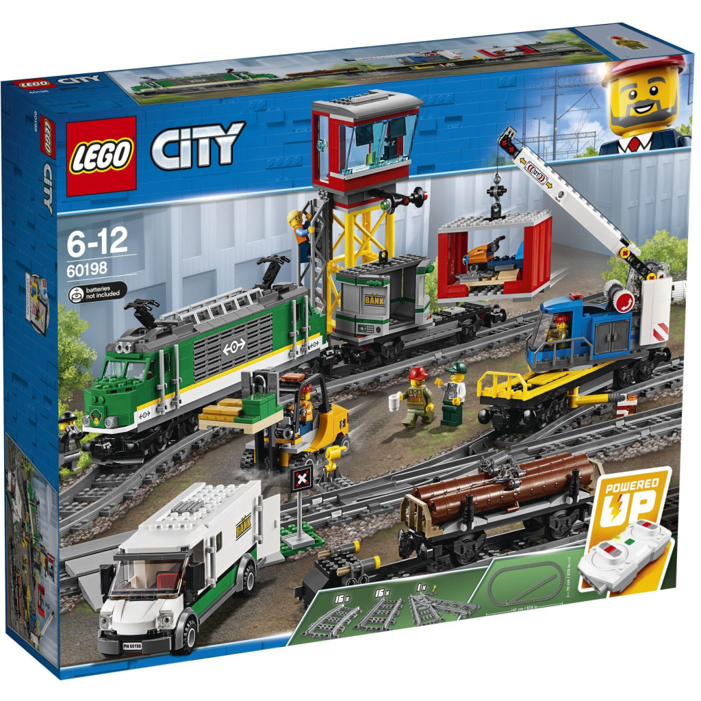 Конструктор LEGO CITY Вантажний потяг (60198) - зображення 1