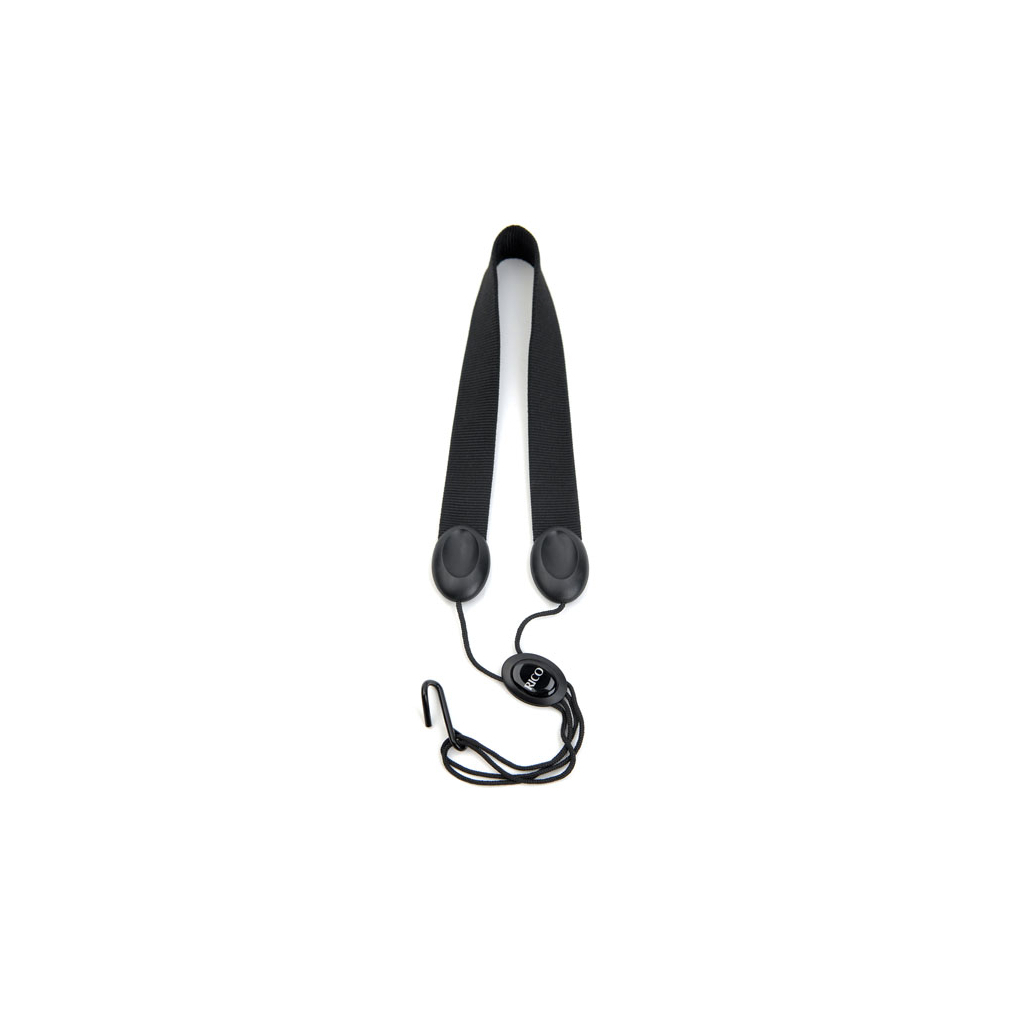 Ремінь для духових інструментів D'Addario Saxophone Fabric Neck Strap Alto/Soprano (Black) (SJA11) - изображение 1