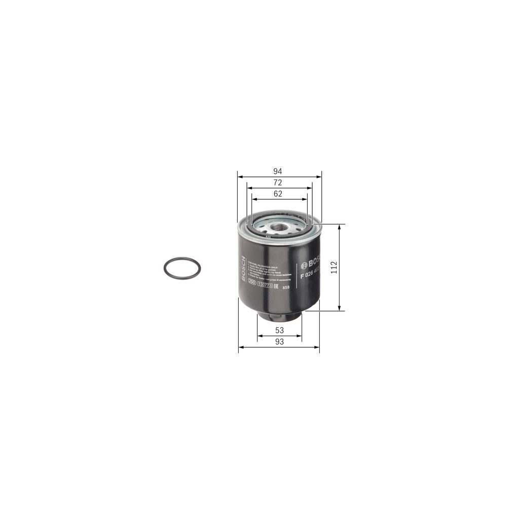 Фільтр паливний Bosch F026402223 - зображення 5
