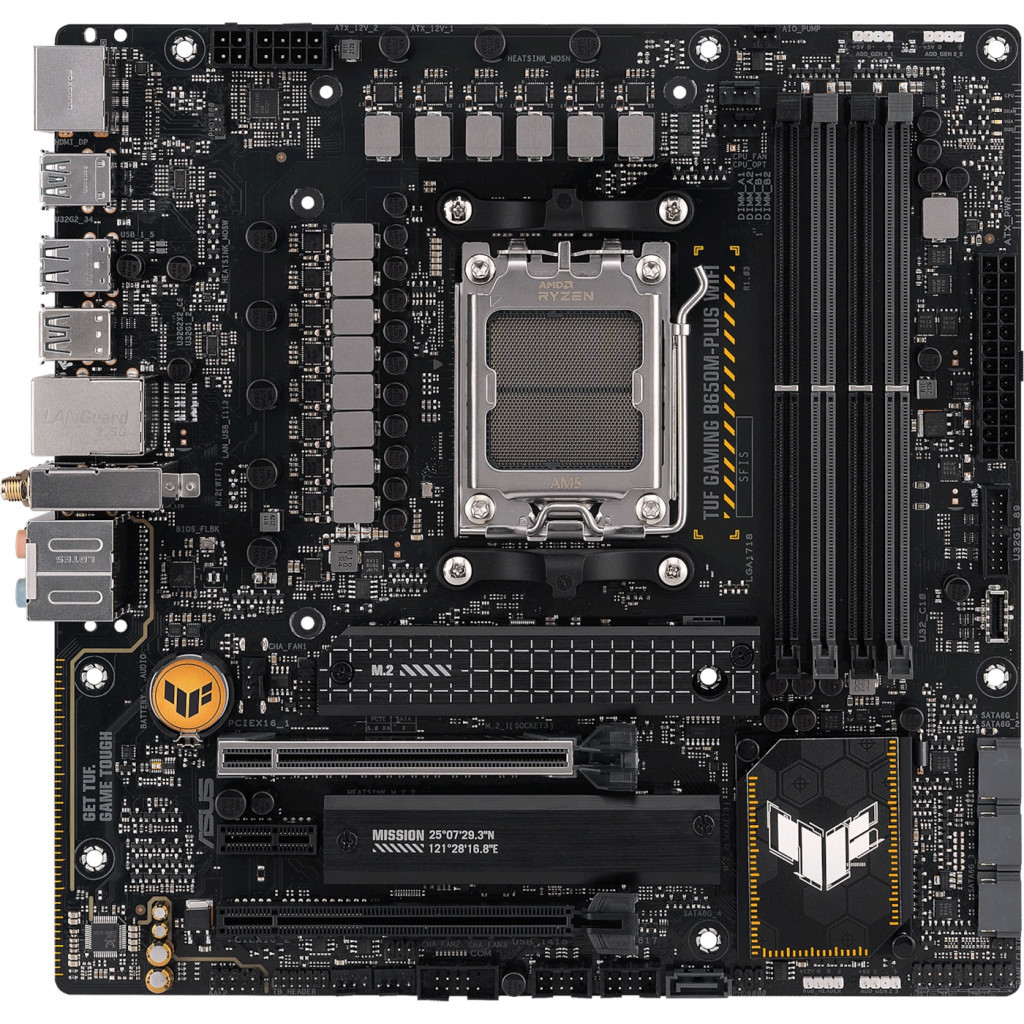 Материнська плата ASUS TUF GAMING B650M-PLUS WIFI - зображення 2