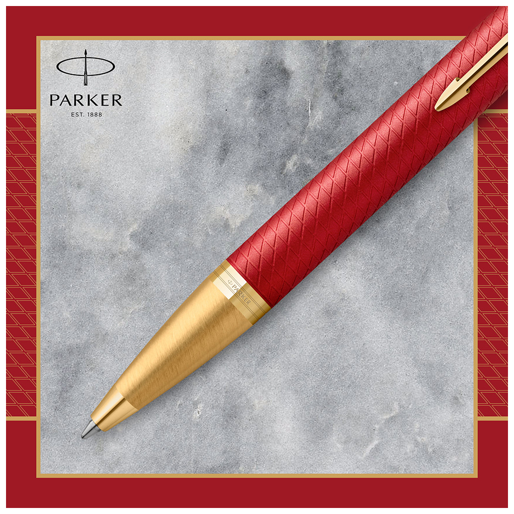 Ручка кулькова Parker IM 17 Premium Red GT BP (24 832) - зображення 5