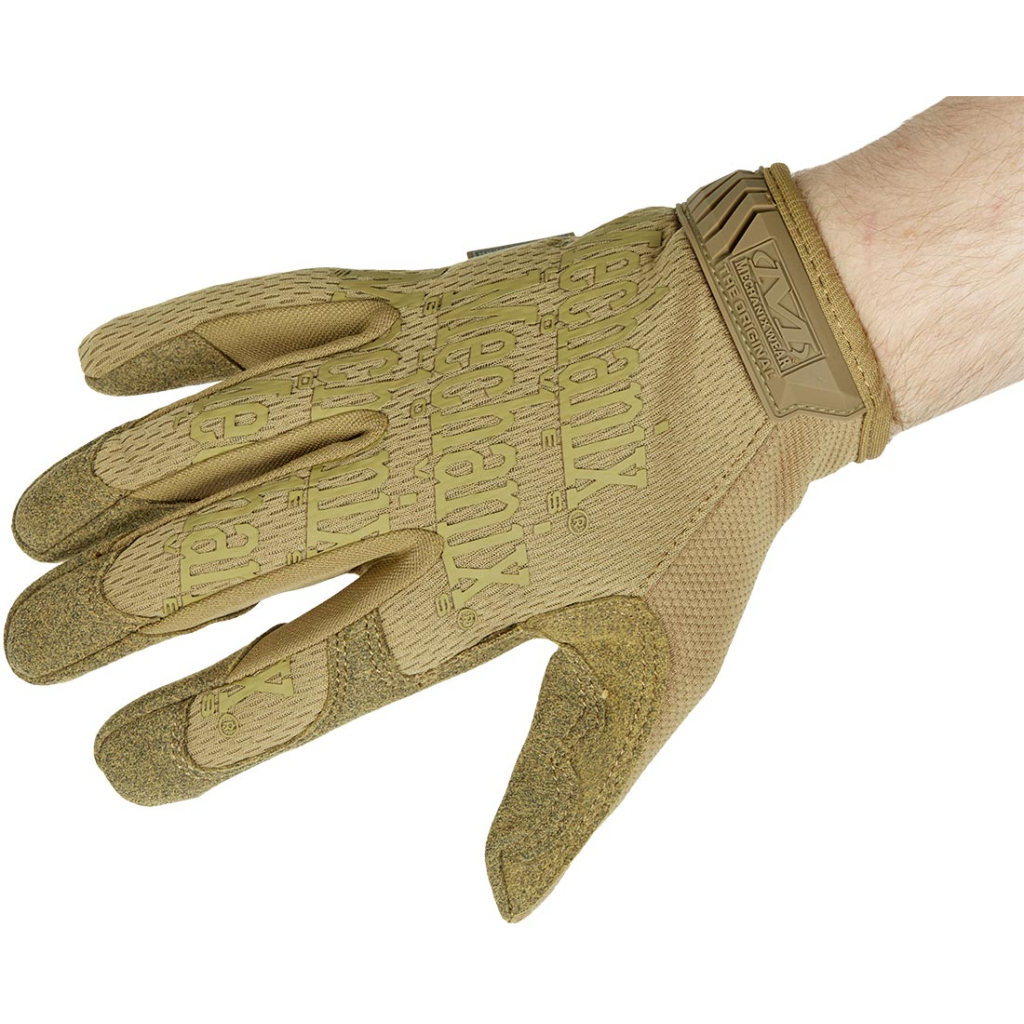 Тактичні рукавички Mechanix Original S Coyote (MG-72-008) - зображення 3