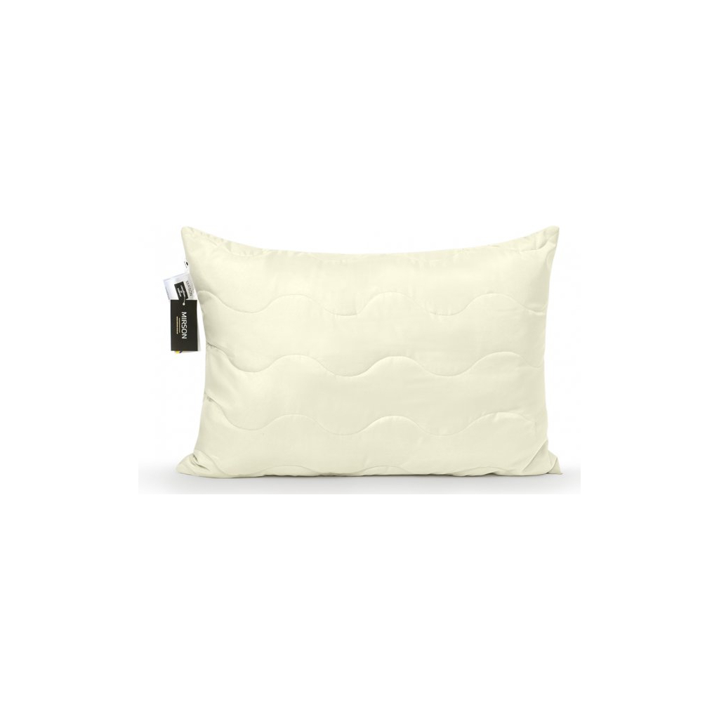 Подушка MirSon шовкова 1617 Eco Light Creamy Середня (2200002647298) - зображення 1