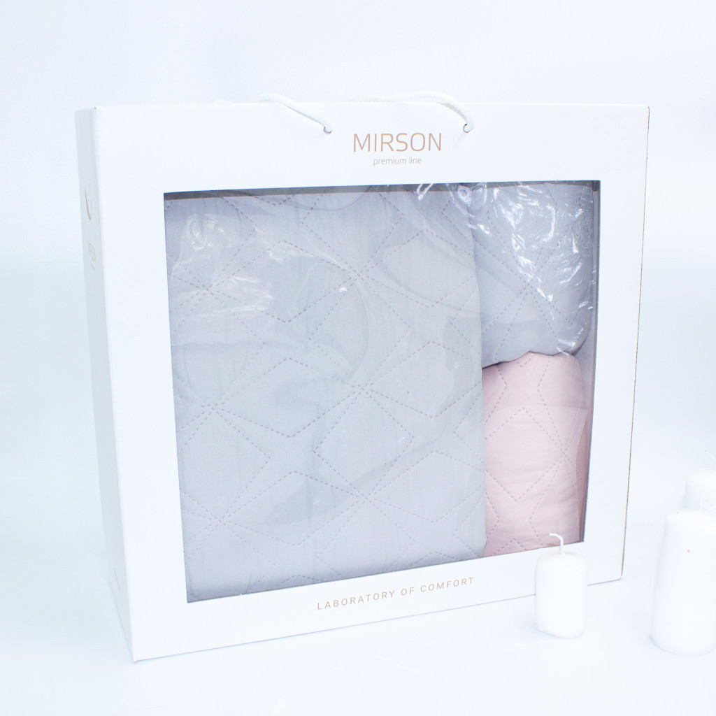Покривало MirSon набір Deep Line №7102 Capri Breeze 220х240 + 2 наволочки 50х70 (2200005623688) - зображення 9