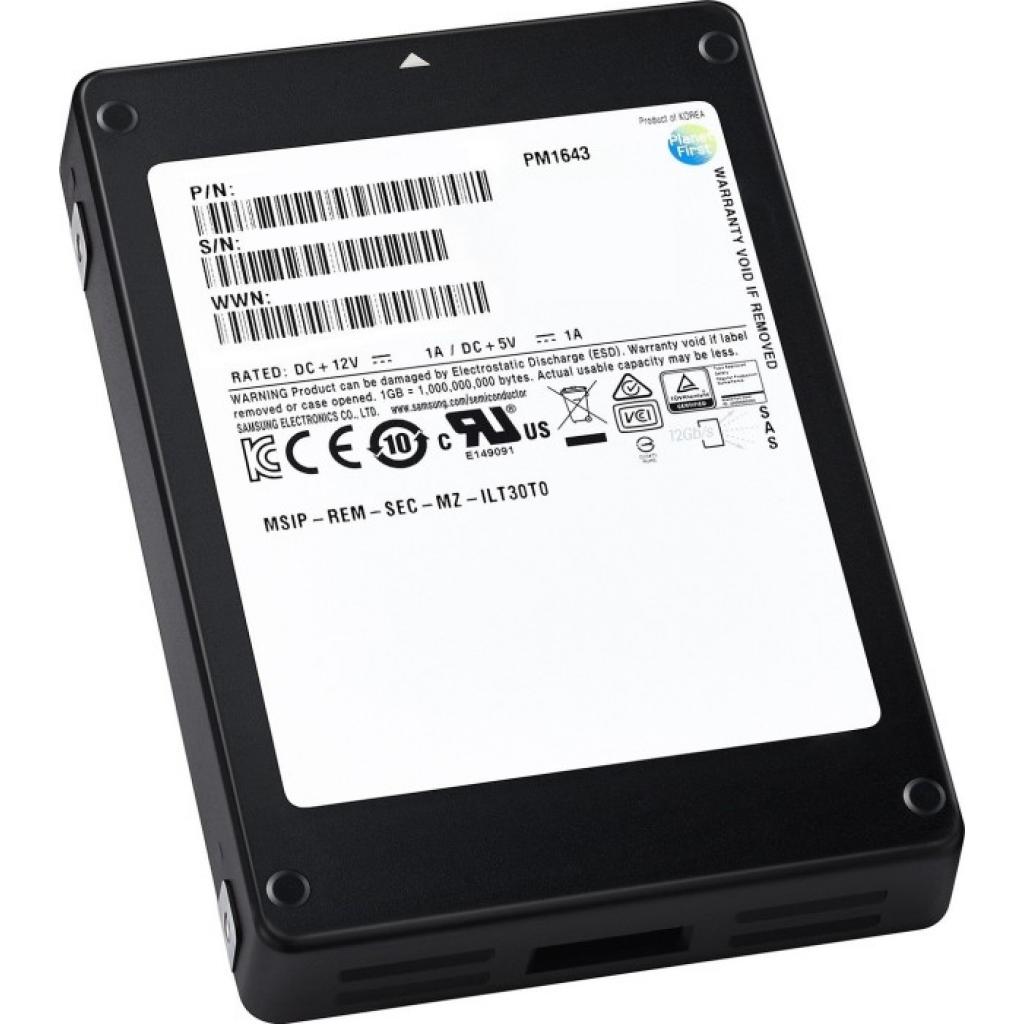 Накопичувач SSD SAS 2.5" 1.92TB PM1643 Samsung (MZILT1T9HAJQ-00007) - зображення 2