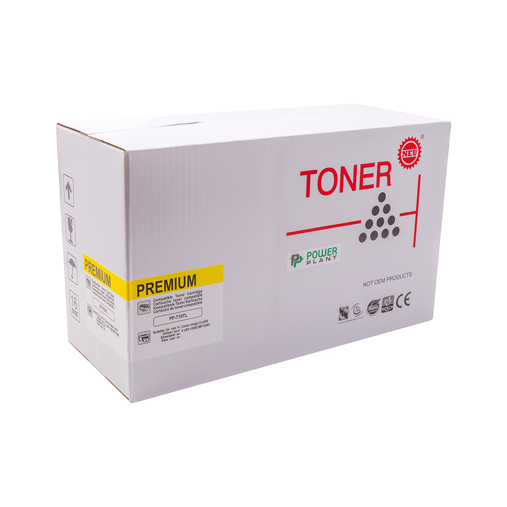 Картридж PowerPlant Canon T10 LBP1538C YL (PP-T10YL) - зображення 4