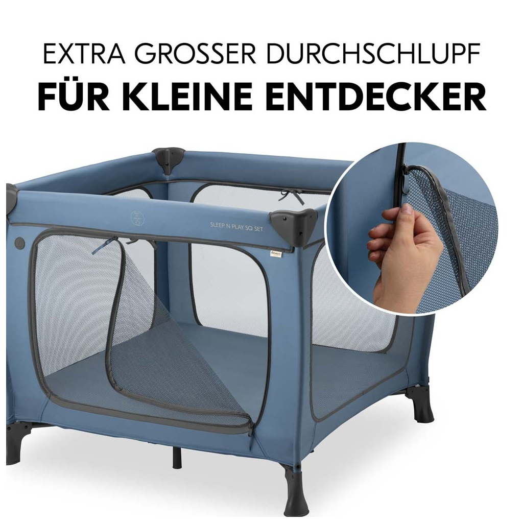 Дитячий манеж Hauck Sleep N Play SQ Dark Blue (60672-8) - зображення 2