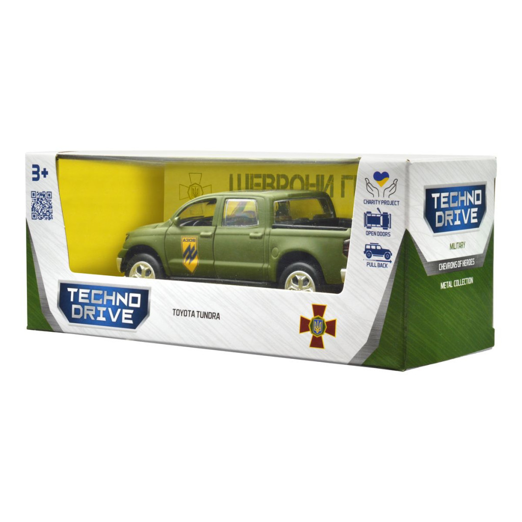 Машина TechnoDrive серії Шеврони Героїв - Toyota Tundra - Азов (KM6008) - изображение 5