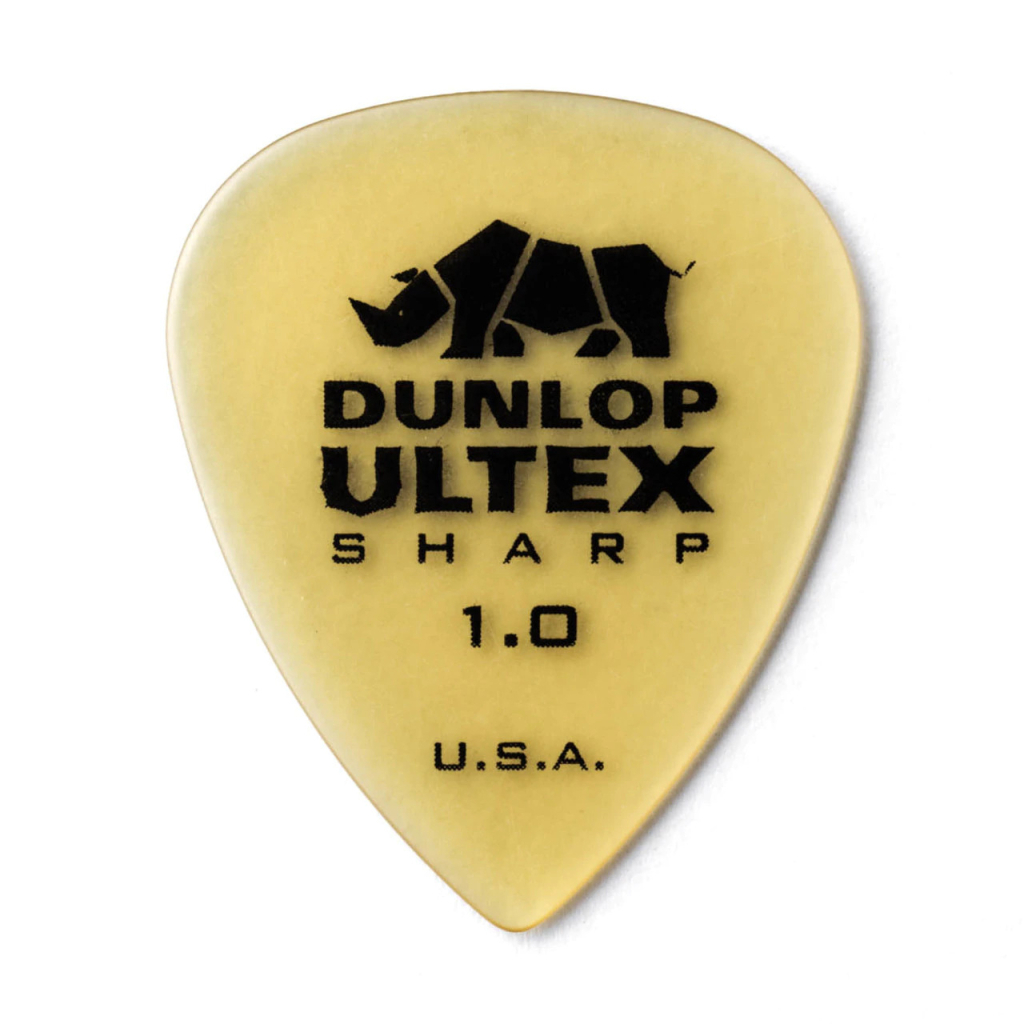 Медіатор Jim Dunlop Ultex Sharp Pick 1.0mm 6 шт. (433P1.0) - изображение 1