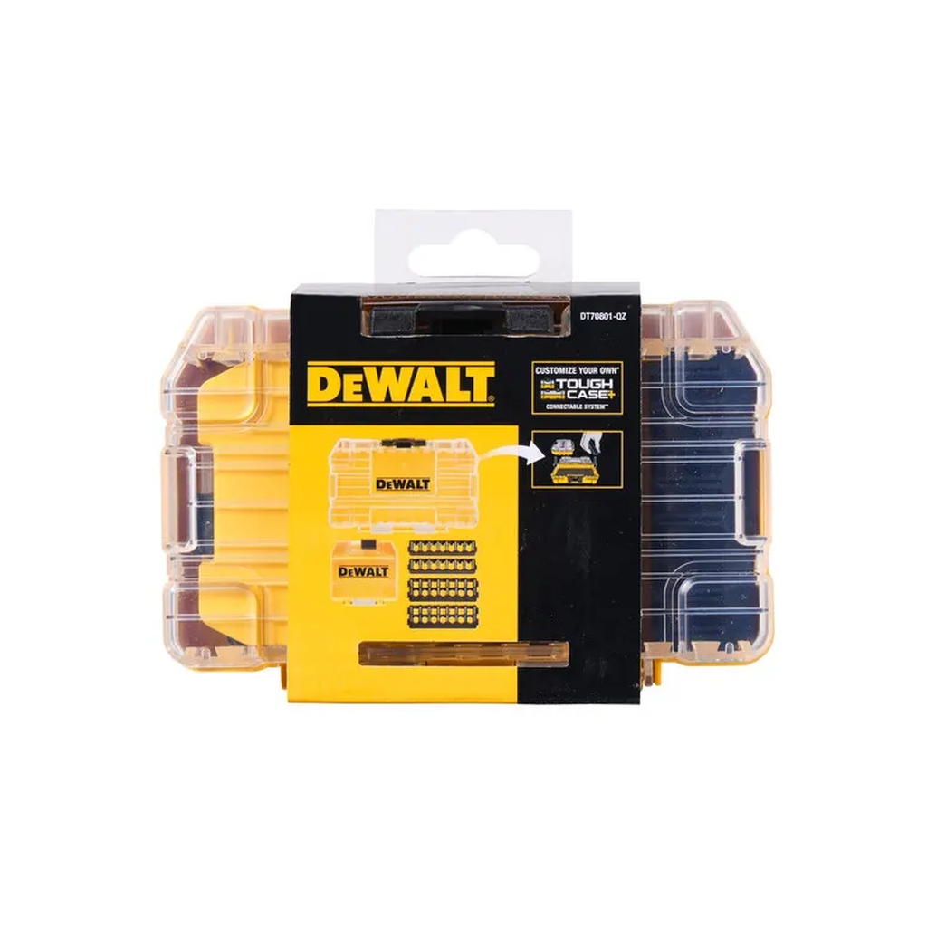 Ящик для інструментів DeWALT для біт системи TSTAK Tough Case S з футляром та касетами для біт 4 шт. (DT70801) - зображення 3