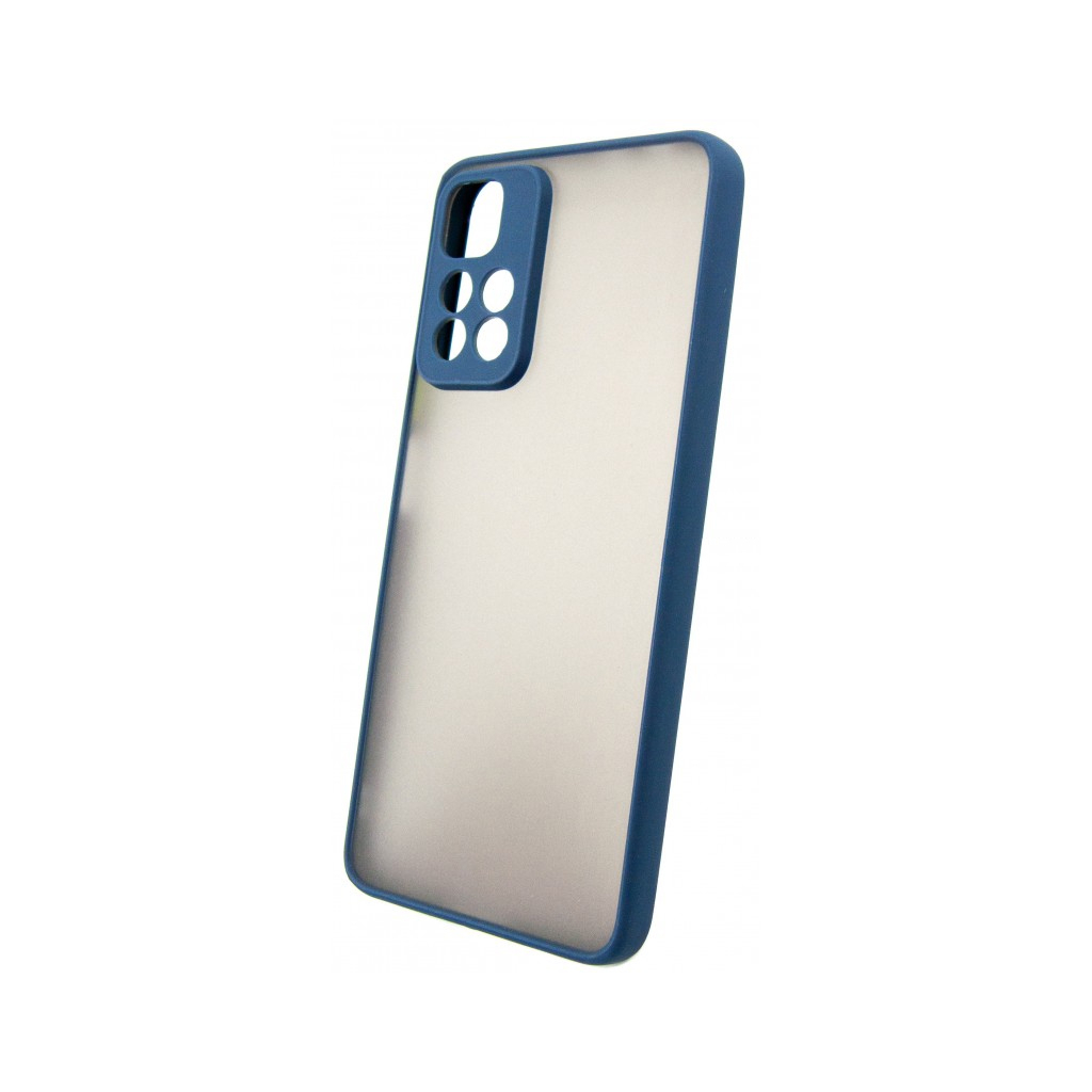 Чохол до мобільного телефона Dengos Matte Xiaomi Redmi Note 11 Pro 5G (blue) (DG-TPU-MATT-115) - зображення 3