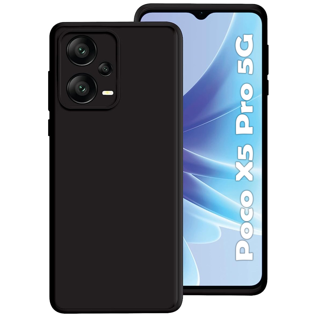 Чохол до мобільного телефона BeCover Poco X5 Pro 5G Black (708822) - зображення 1