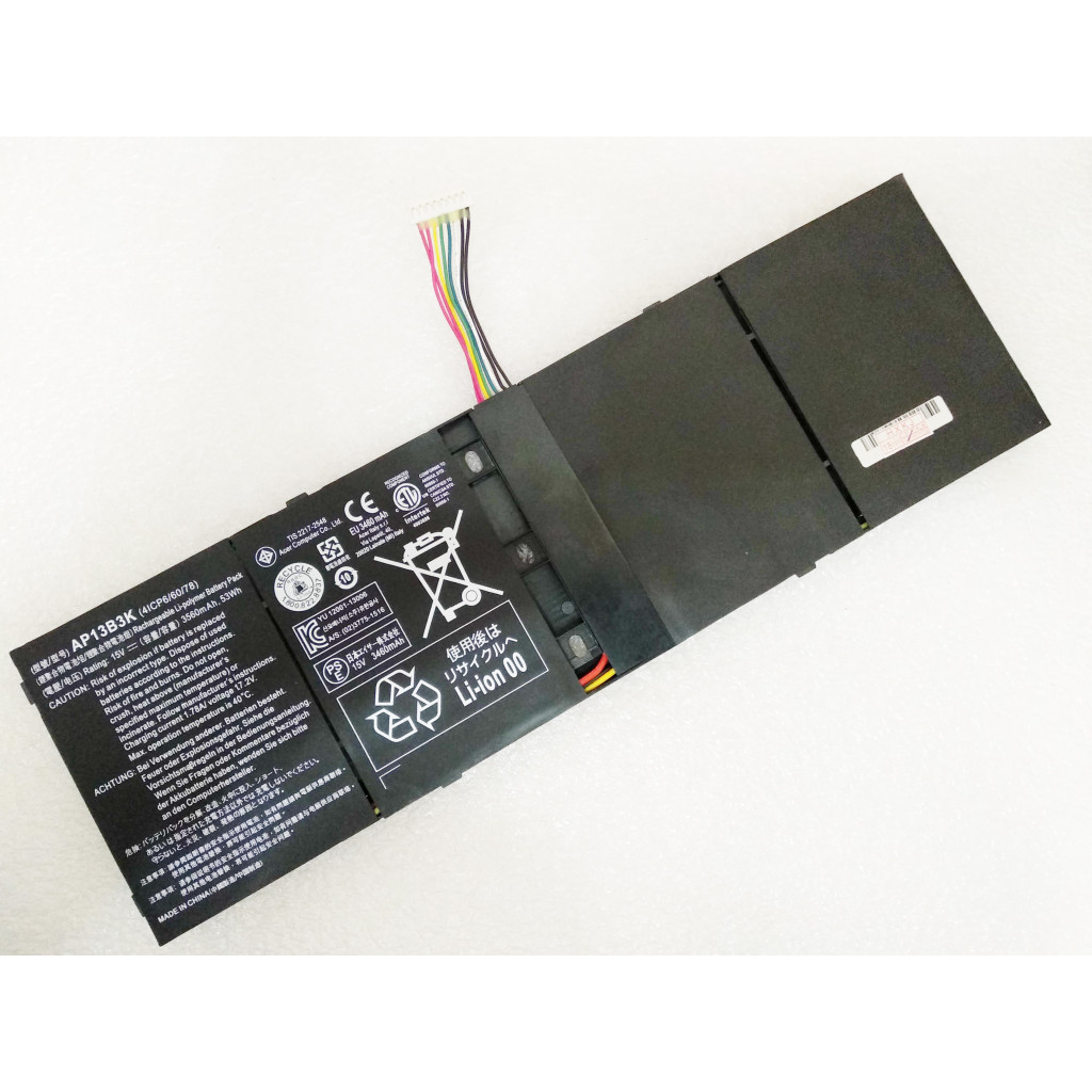 Акумулятор до ноутбука Acer AP13B3K Aspire M5, 3560mAh (53Wh), 4cell, 15V, Li-Pol (A47376) - зображення 2