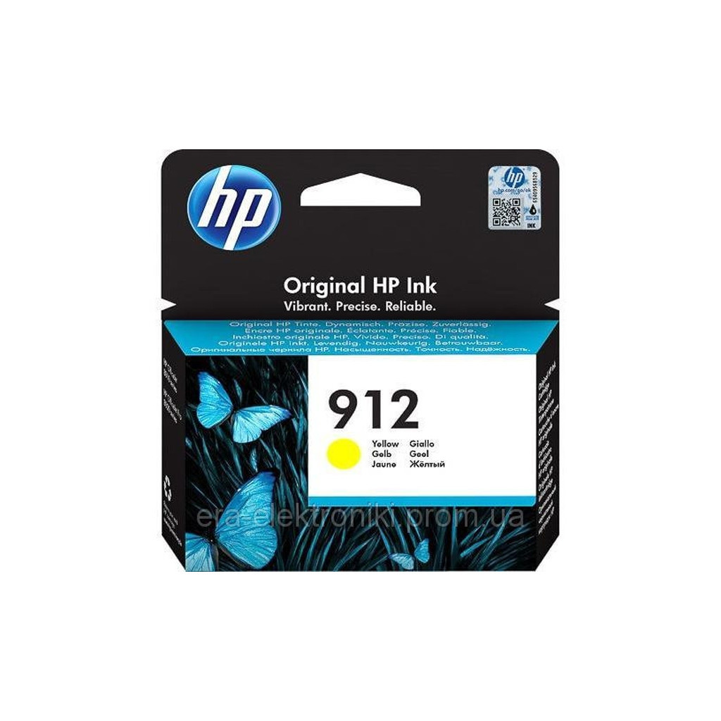 Картридж HP DJ No.912 Yellow (3YL79AE) - зображення 1