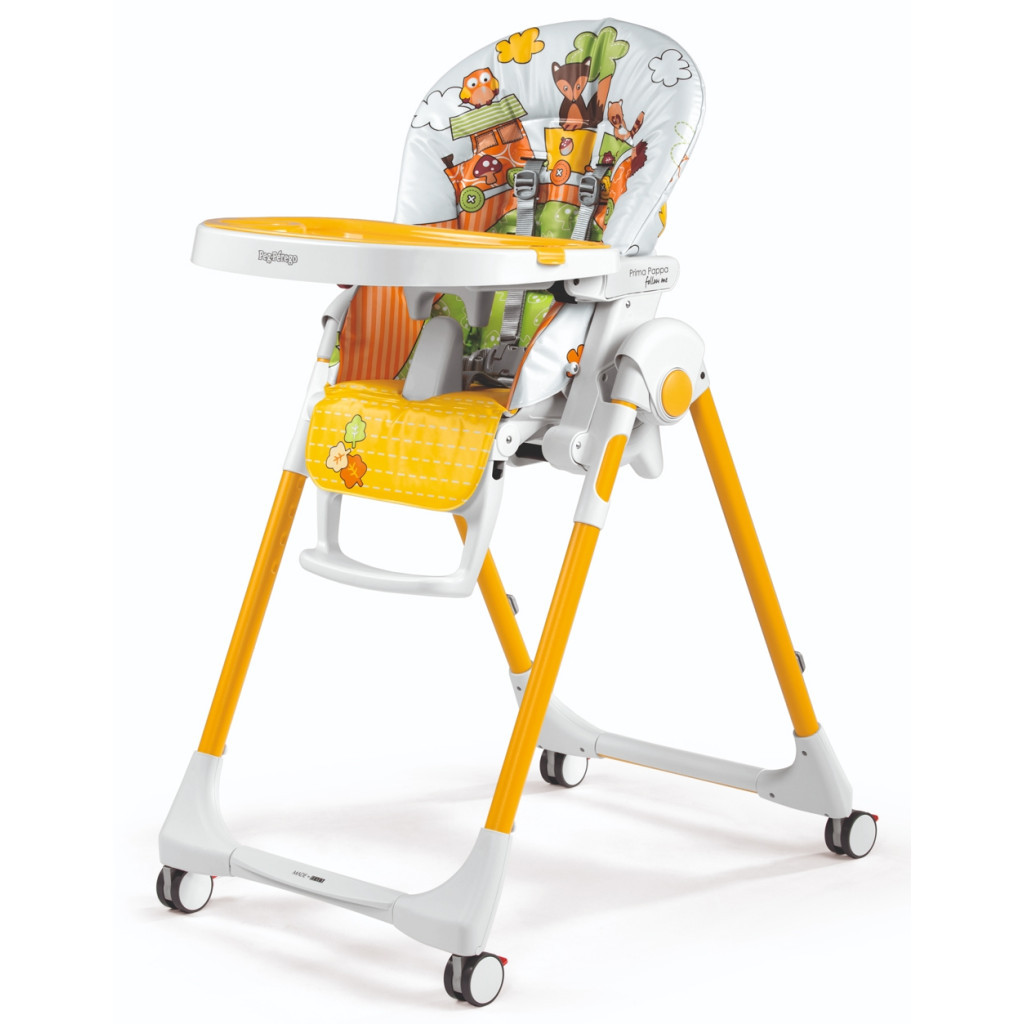 Стілець для годування Peg-Perego Prima Pappa Follow Me Fox & Friends (IH01000000FOX38) - зображення 1