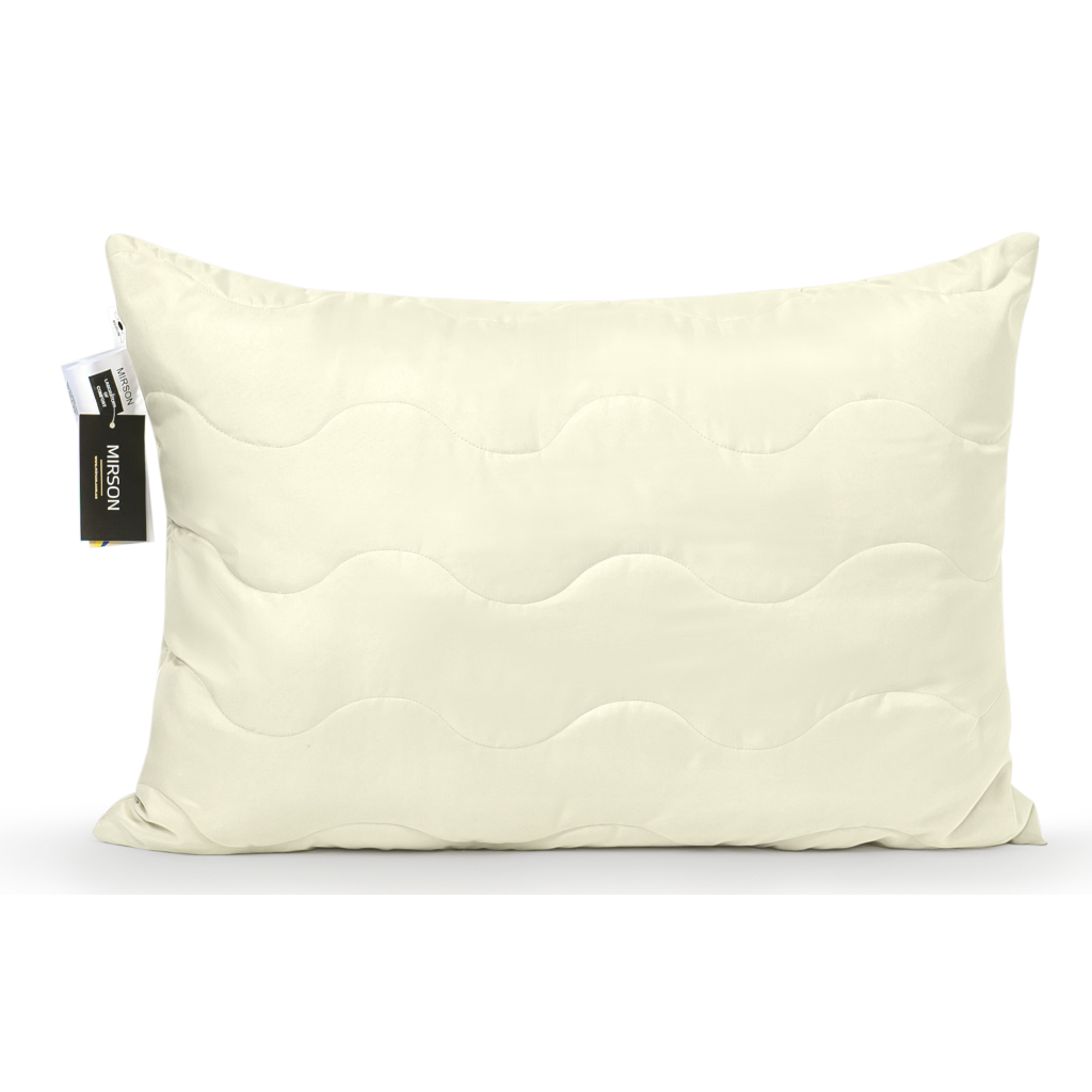 Ковдра MirSon Набір Евкаліптовий №1701 Eco Light Creamy 140х205 + подушка (2200002655903) - зображення 5
