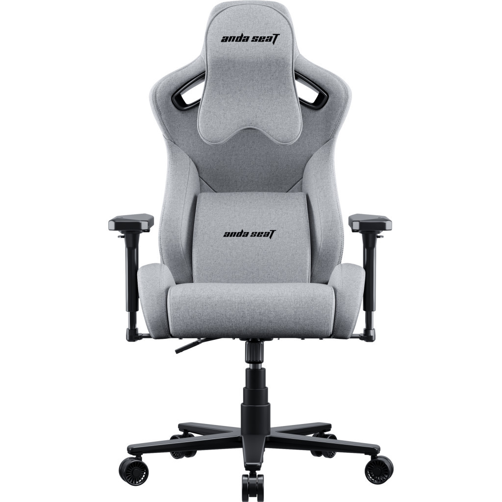 Крісло ігрове Anda Seat Kaiser Frontier Fabric XL Grey Linen (AD12YXL-17-G-F) - зображення 1