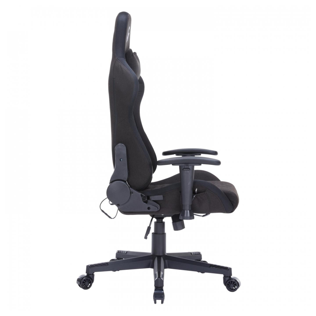 Крісло ігрове GamePro GC700FB Fabric Size L RGB Black (GC700FB RGB) - зображення 8