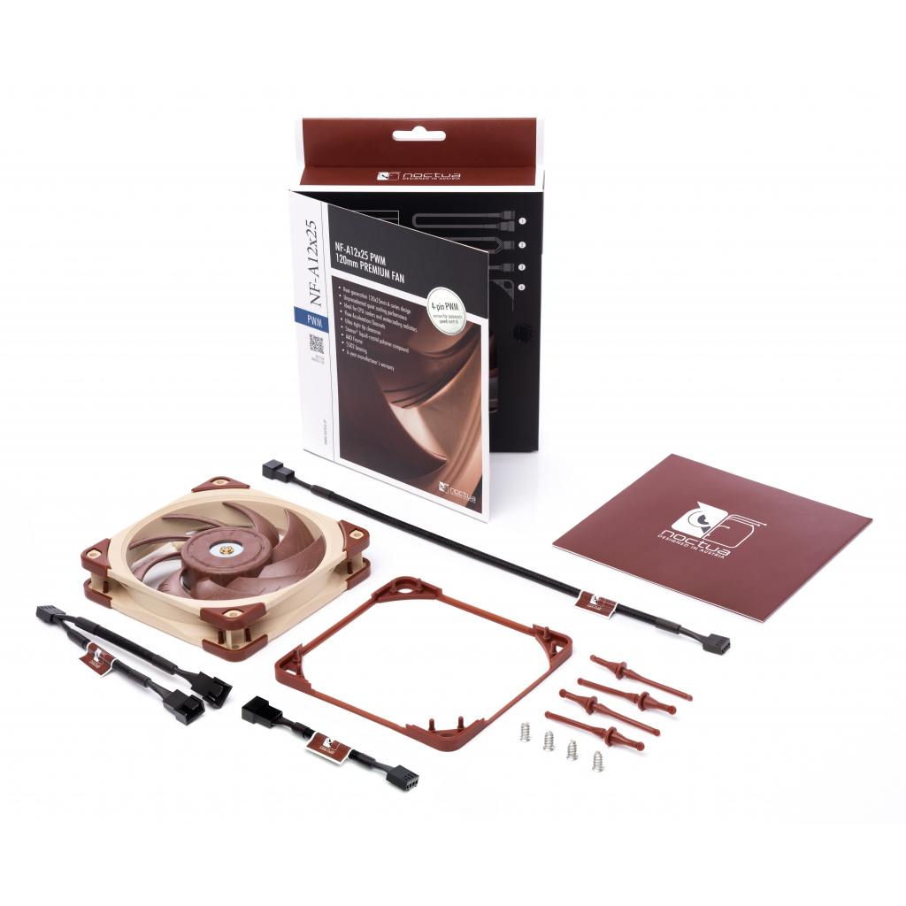Кулер до корпусу Noctua NF-A12x25 PWM - зображення 5