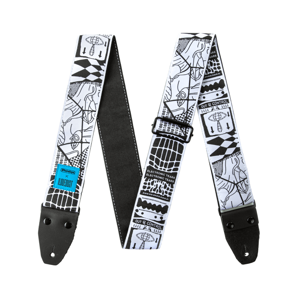Ремінь для гітари Jim Dunlop ILoveDust Electronic Tears Strap (ILD07) - зображення 2