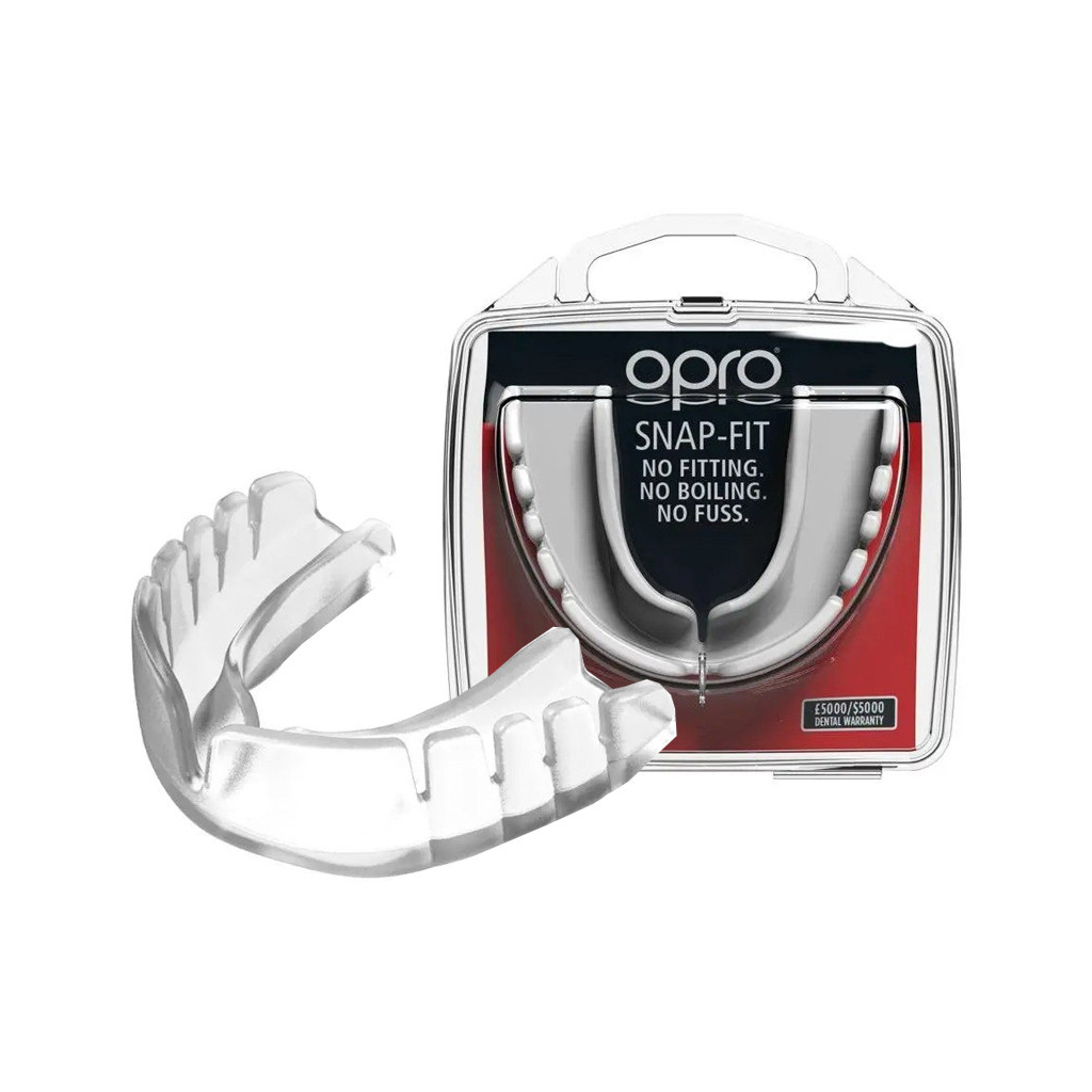 Капа Opro Snap-Fit дитяча (вік до 11) Clear (art.002143015) (SN_JR_Clear) - зображення 1