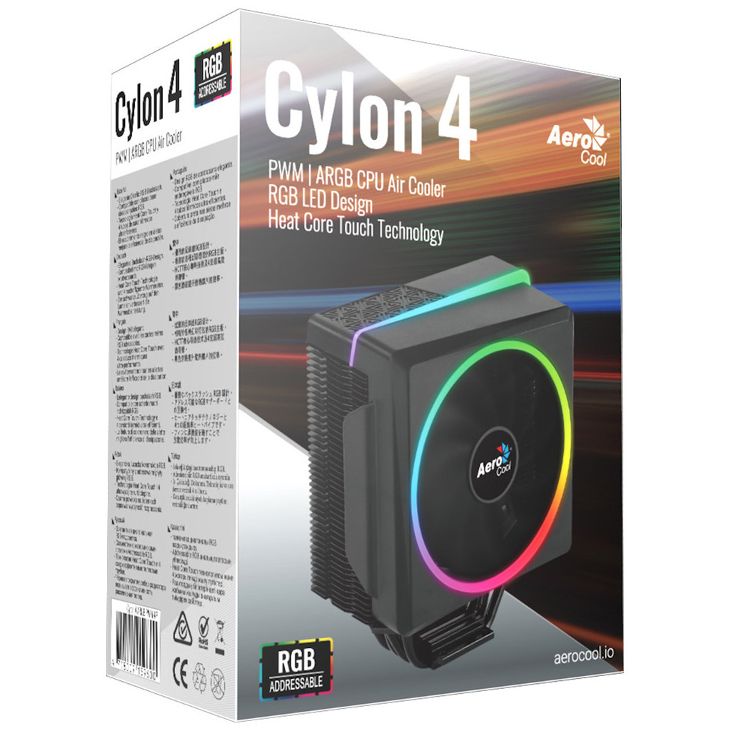 Кулер до процесора AeroCool Cylon 4 (ACTC-CL30410.06) - зображення 9