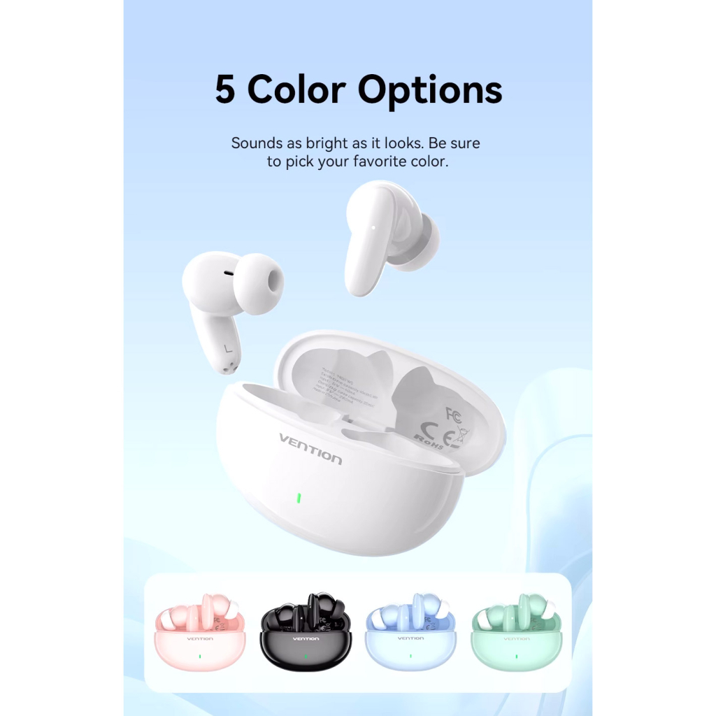 Навушники Vention Elf Earbuds E01 Purple (NBFV0) - зображення 4