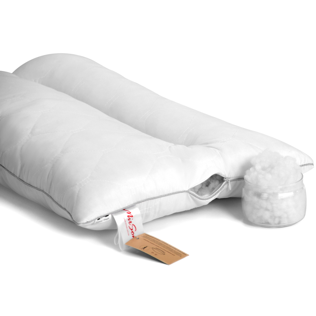 Подушка MirSon ортопедична Premium Eco Silver 148 Середня 50x70 см (2200000393036) - зображення 3