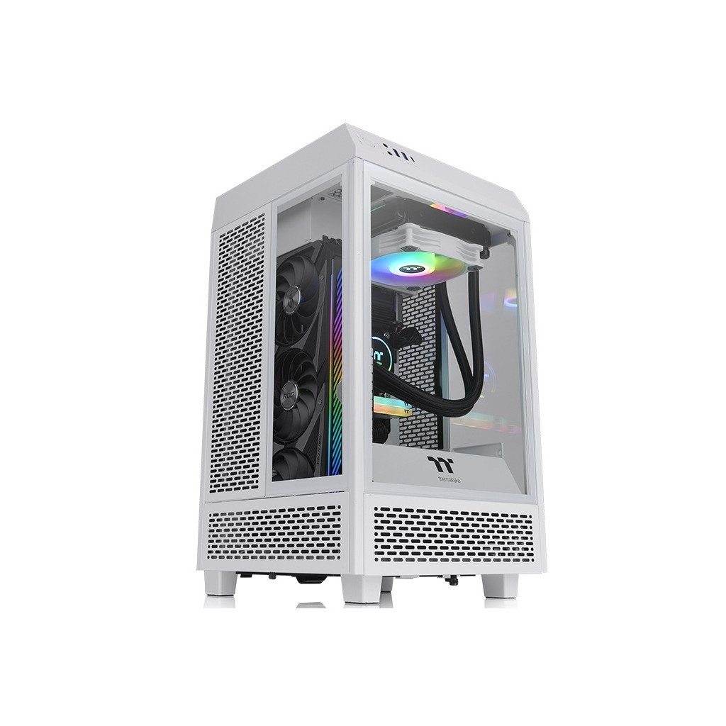 Корпус ThermalTake The Tower 100 Snow White (CA-1R3-00S6WN-00) - зображення 1