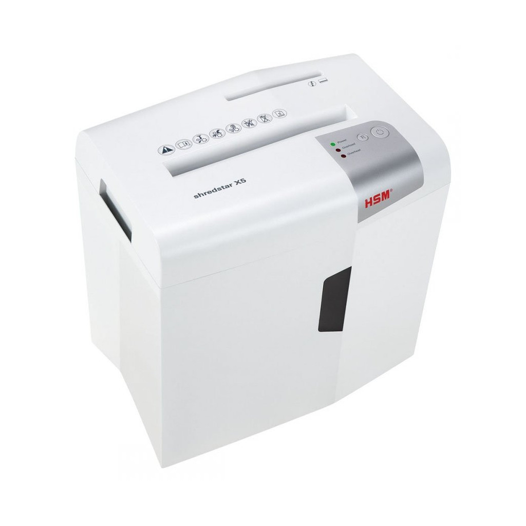 Знищувач документів HSM shredstar X5 (4,5x30) (6010955) - зображення 9