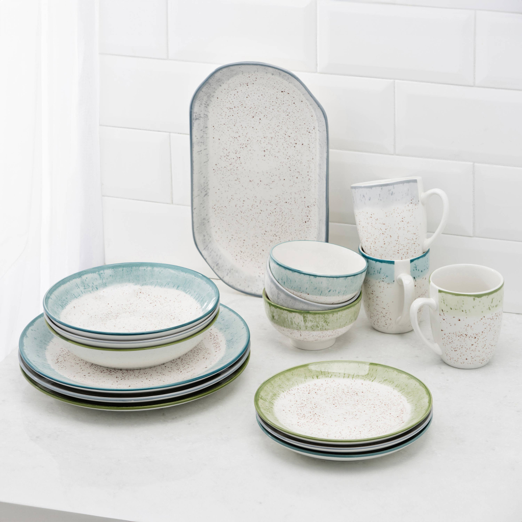 Чашка Ardesto Siena, 360мл, порцеляна, біло-блакитна (AR2936SWB) - изображение 6