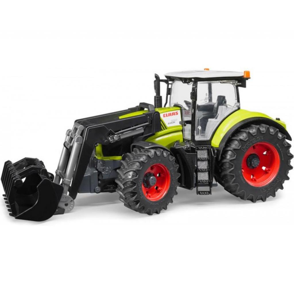Спецтехніка Bruder трактор Claas Axion 950 з навантажувачем (03013) - зображення 1