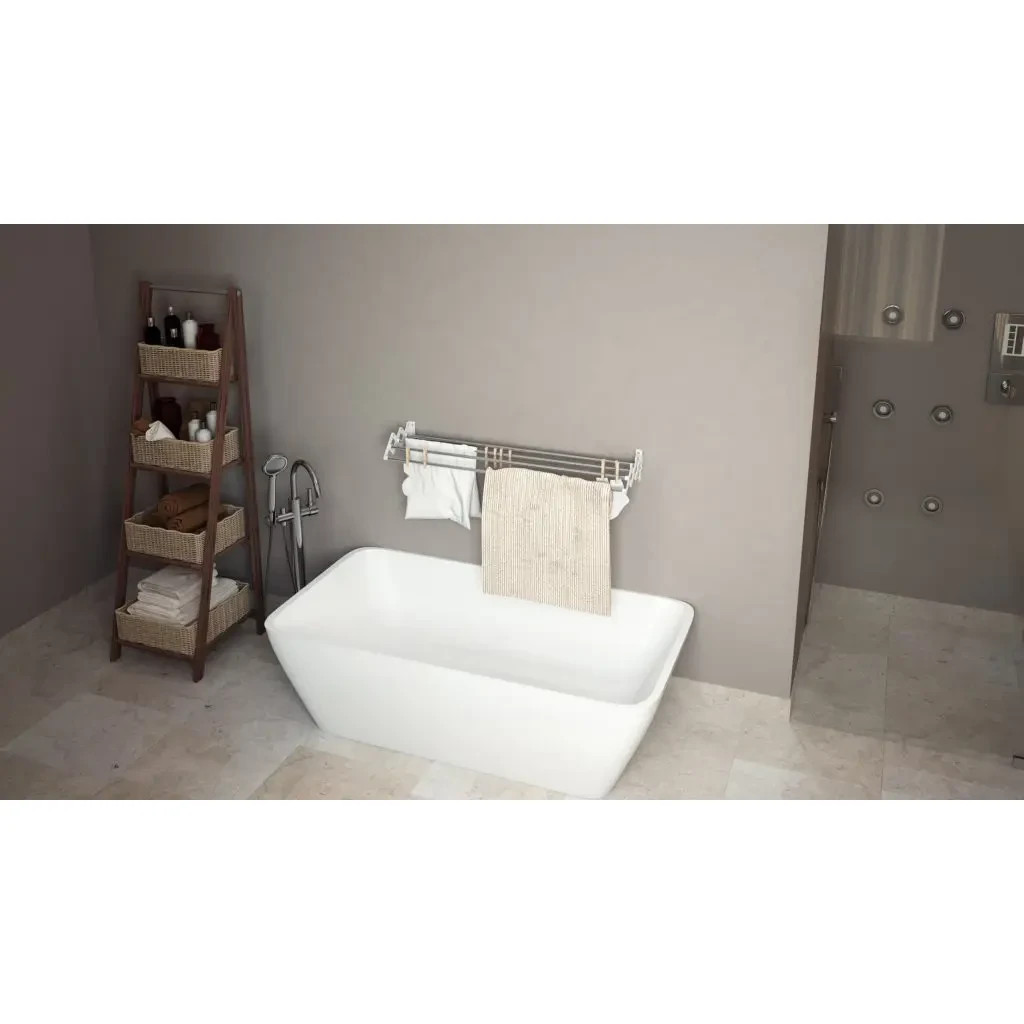 Сушарка для білизни Colombo Soffietto Alu 120 Настінна (SF120A) (930510) - зображення 2