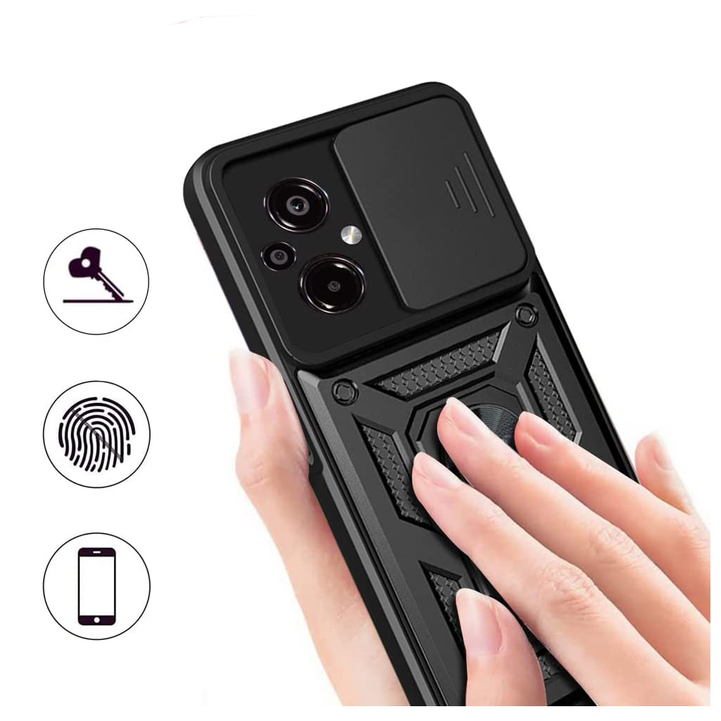 Чохол до мобільного телефона BeCover Military Poco M5 4G Black (709121) - зображення 2