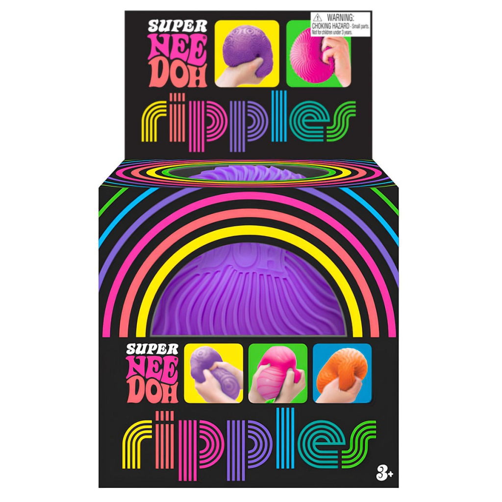 Антистрес NeeDoh серії Super – Яскраві хвилькі (пурпуровий) (RSPND-8) - зображення 3